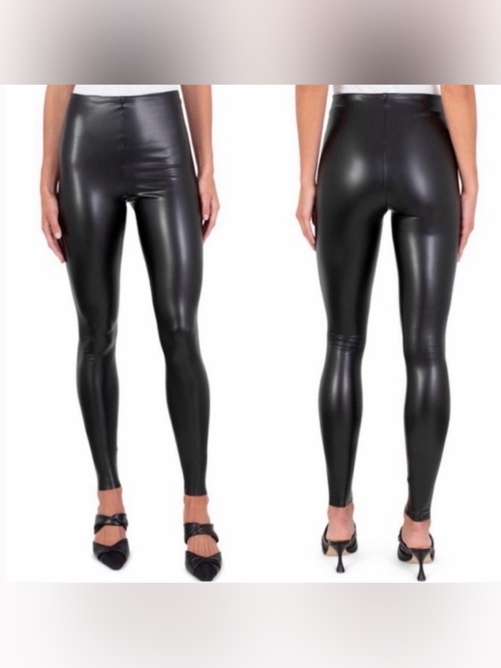 Joie Contemporary Fit Faux Leather Legging, sz XS